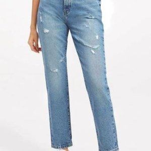 Good American Good Classic Curvy Distressed High Waist Jeans Size 4/27